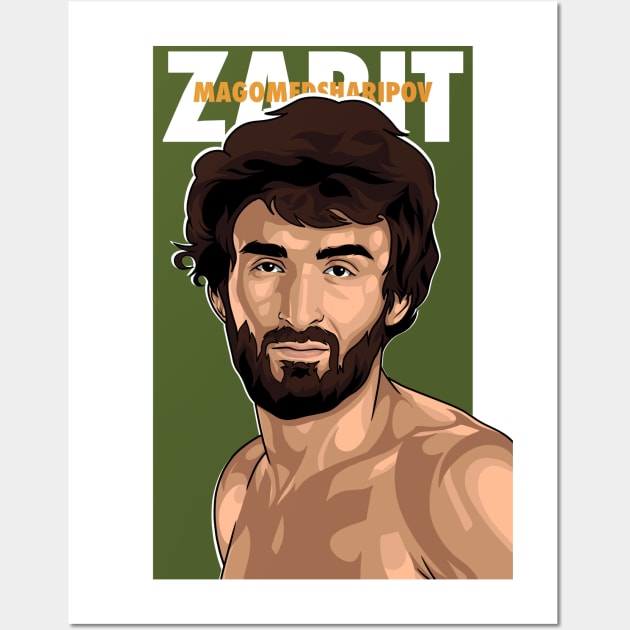 Zabit Magomedsharipov Wall Art by Rekayasabumi